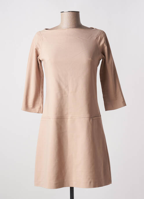 Robe courte beige RINASCIMENTO pour femme