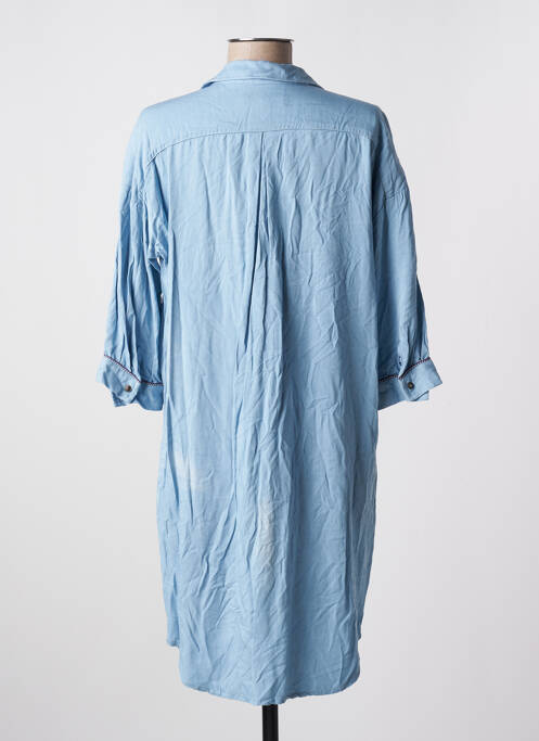 Robe courte bleu LA PETITE FRANCAISE pour femme
