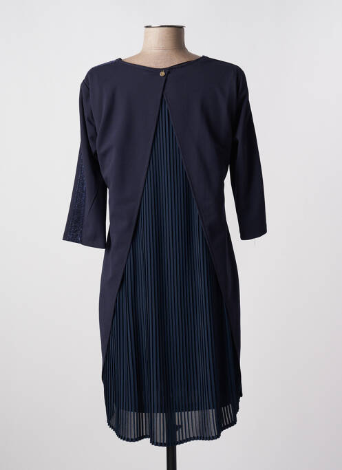 Robe courte bleu RINASCIMENTO pour femme