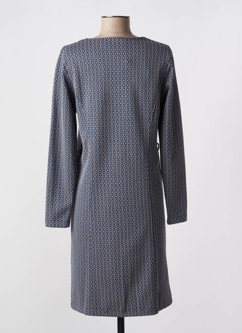Robe mi-longue bleu DIANE LAURY pour femme