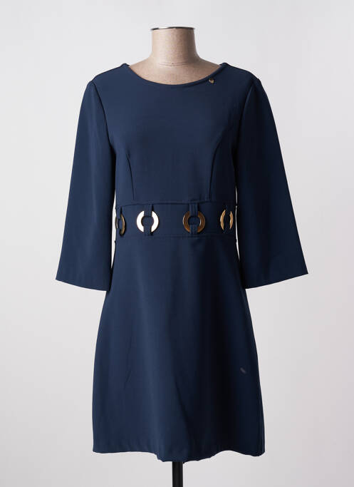 Robe mi-longue bleu RINASCIMENTO pour femme