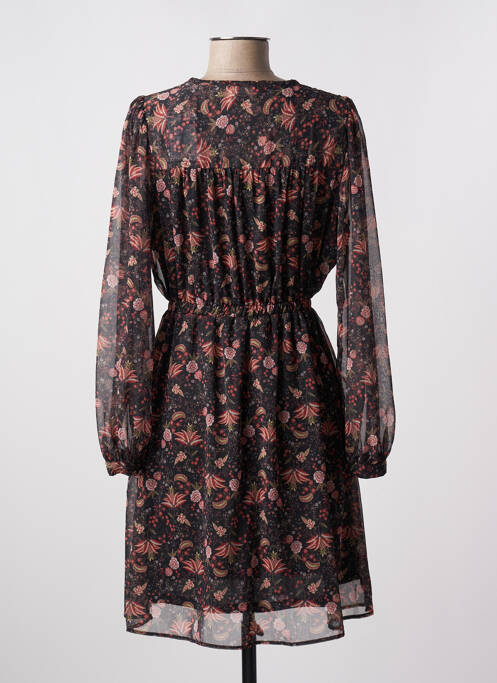 Robe mi-longue noir C'EST BEAU LA VIE pour femme