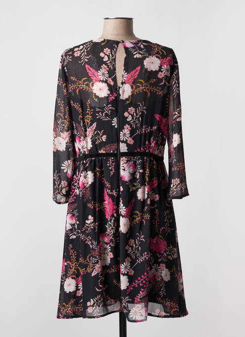 Robe mi-longue noir JUS D'ORANGE pour femme