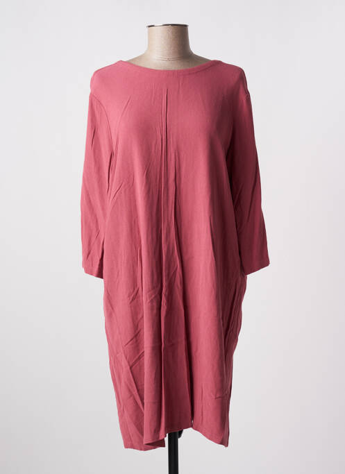 Robe mi-longue rose AMERICAN VINTAGE pour femme