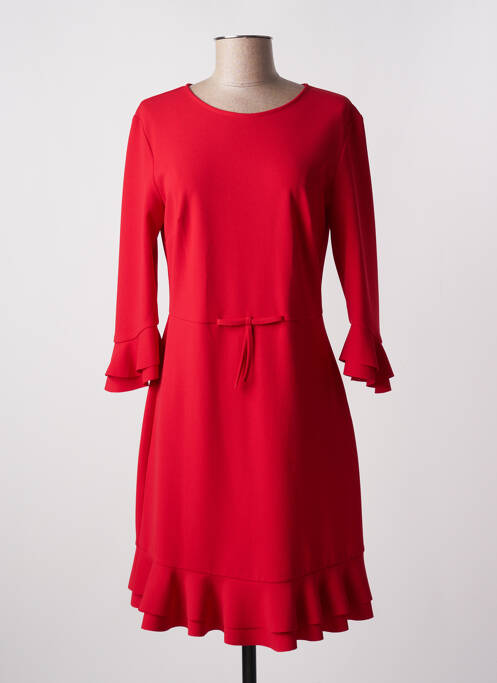 Robe mi-longue rouge RINASCIMENTO pour femme