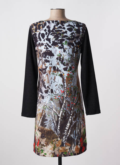 Robe pull noir MALOKA femme