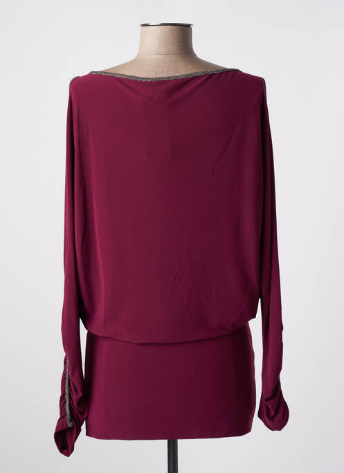 Tunique manches longues rouge RINASCIMENTO pour femme