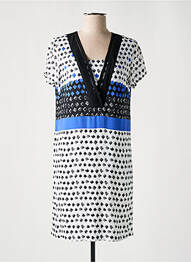 Robe courte manches courtes manches courtes noir PAUSE CAFE femme