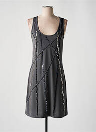 Robe courte sans manche sans manche gris VERO MODA femme