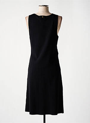 Robe mi-longue sans manche sans manche noir JUS D'ORANGE femme