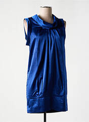 Robe courte bleu LES P'TITES BOMBES pour femme seconde vue