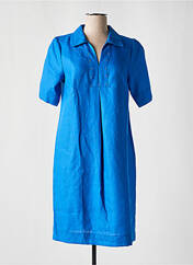 Robe mi-longue bleu MALOKA pour femme seconde vue