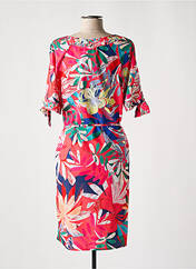 Robe mi-longue rouge DIANE LAURY pour femme seconde vue