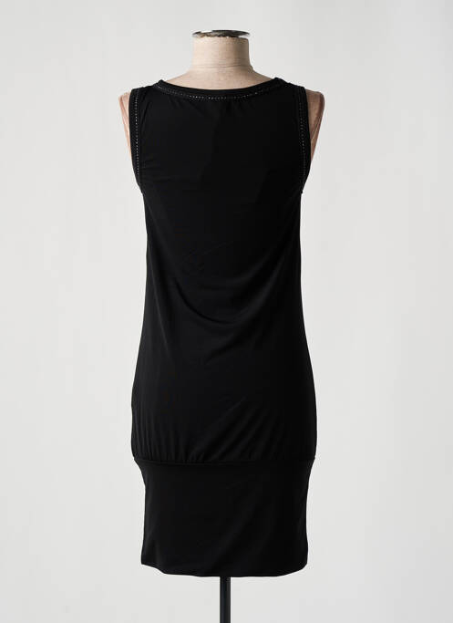 Robe courte sans manche sans manche noir FIFILLES femme