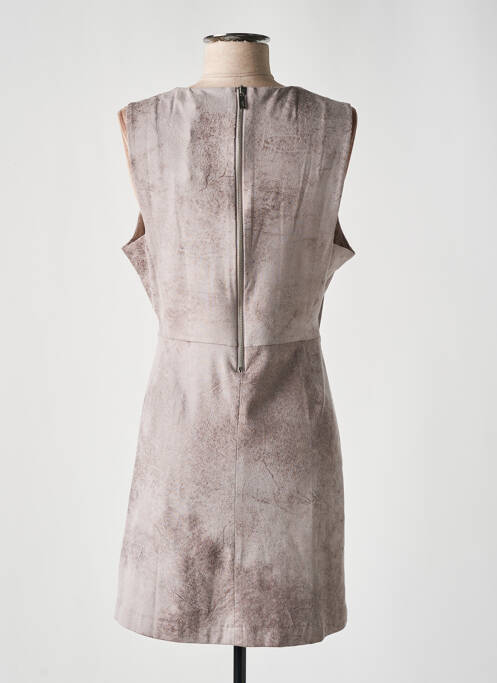 Robe courte gris LES P'TITES BOMBES pour femme