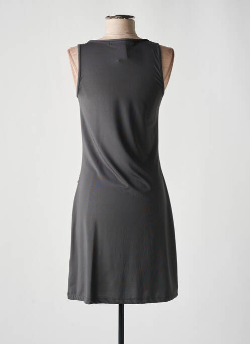 Robe courte gris VERO MODA pour femme