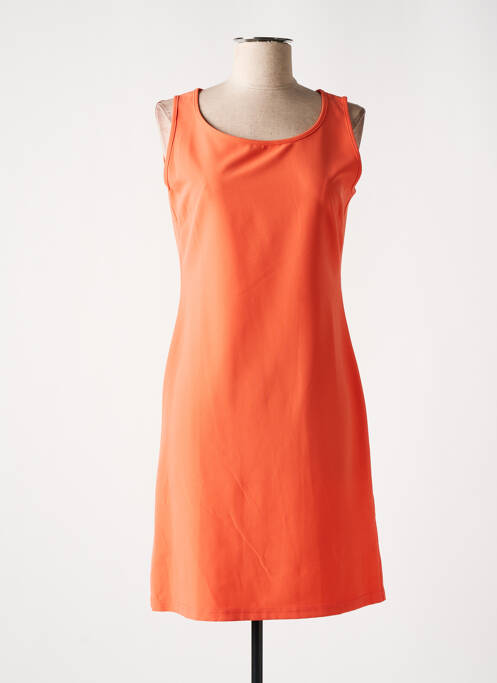 Robe courte orange AKELA KEY pour femme