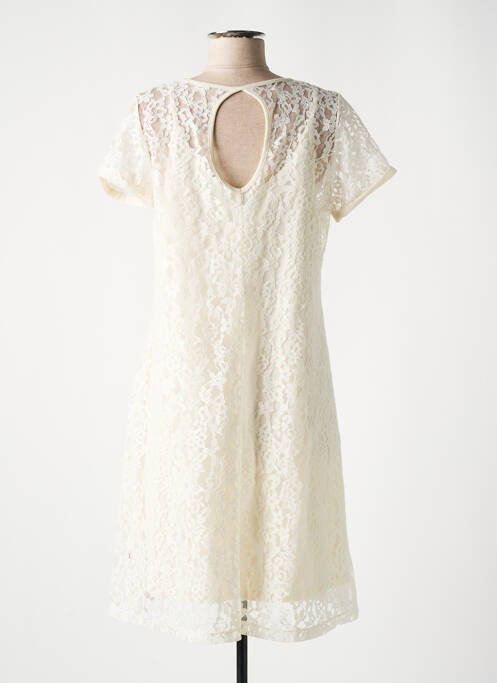 Robe mi-longue beige LE PETIT BAIGNEUR pour femme