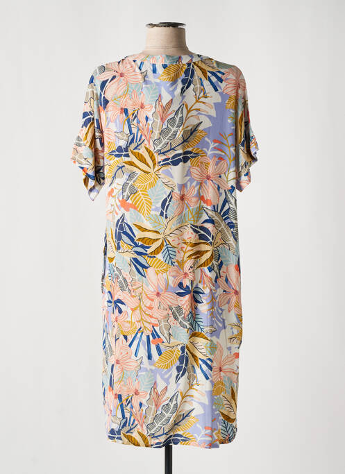 Robe mi-longue bleu LE PETIT BAIGNEUR pour femme