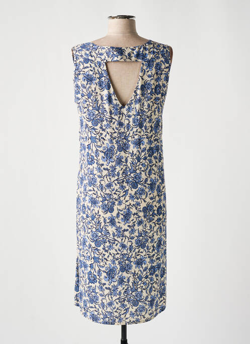 Robe mi-longue bleu LE PETIT BAIGNEUR pour femme