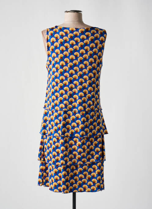 Robe mi-longue bleu MAX & ENJOY pour femme