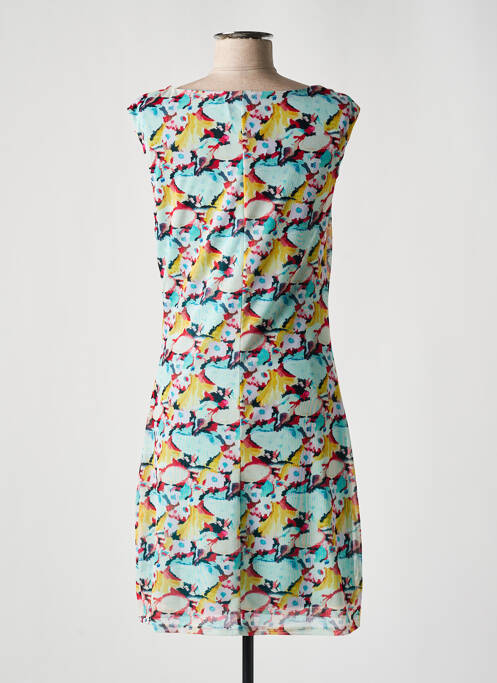 Robe mi-longue bleu SMASH WEAR pour femme