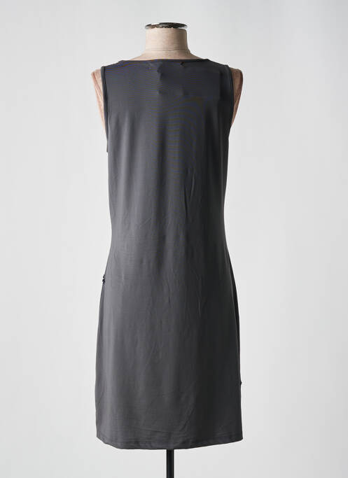 Robe mi-longue gris VERO MODA pour femme