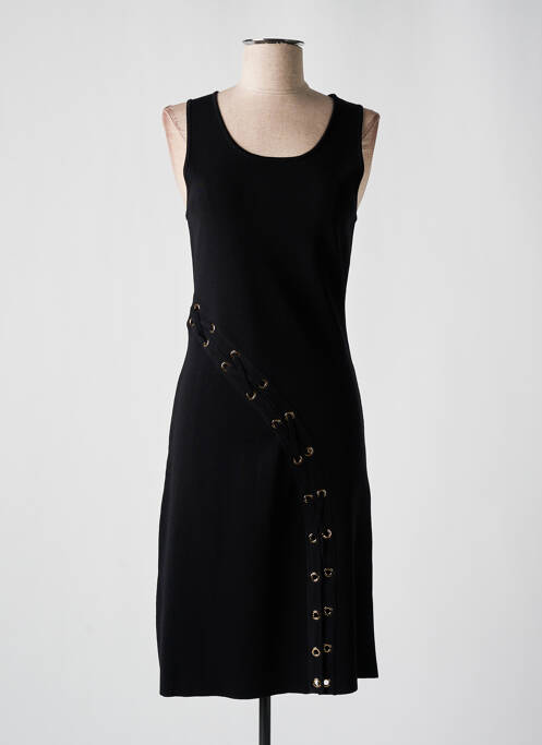 Robe mi-longue noir JUS D'ORANGE pour femme