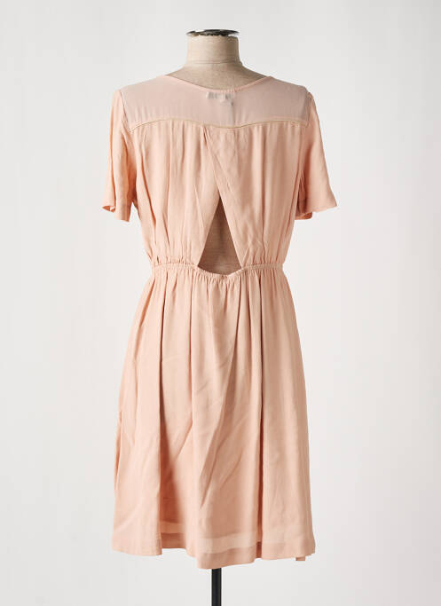 Robe mi-longue rose SUNCOO pour femme