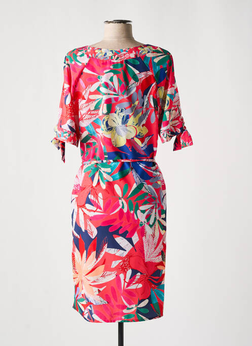 Robe mi-longue rouge DIANE LAURY pour femme