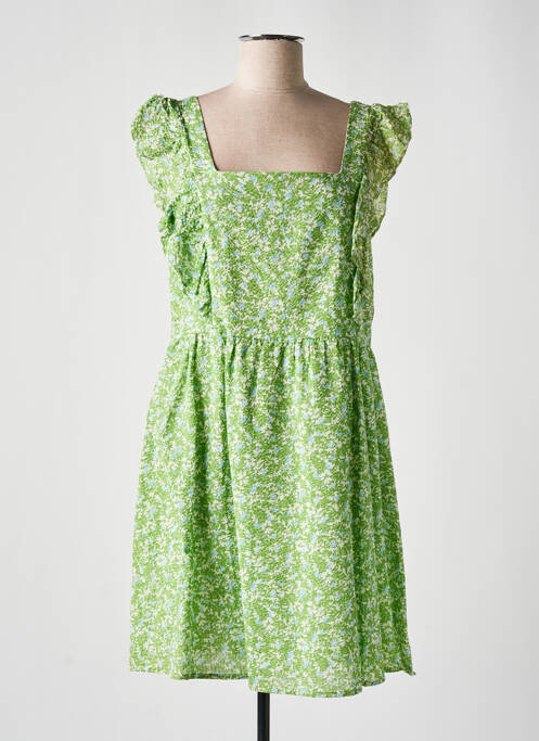 Robe mi-longue vert INSPIRATION STUDIO pour femme