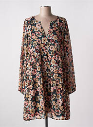Robe courte manches longues manches longues noir VERO MODA femme