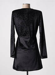 Robe courte noir LUMINA pour femme seconde vue