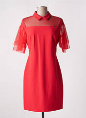 Robe courte rouge RINASCIMENTO pour femme seconde vue