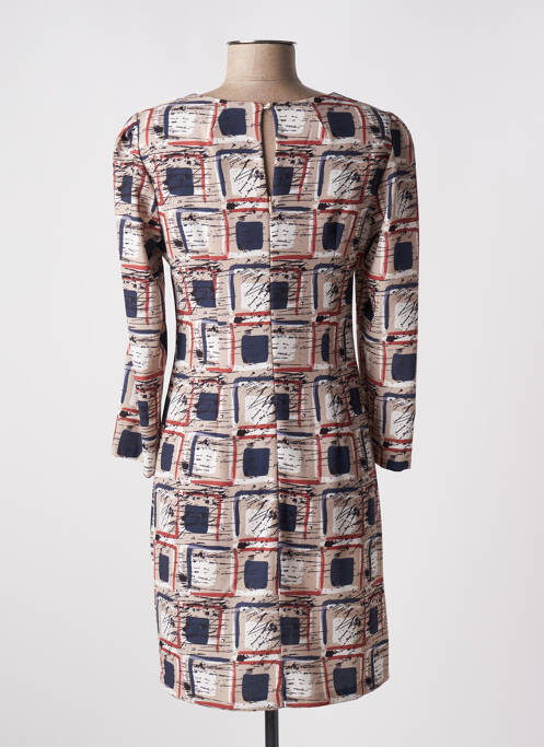 Robe courte beige MISS MISS pour femme