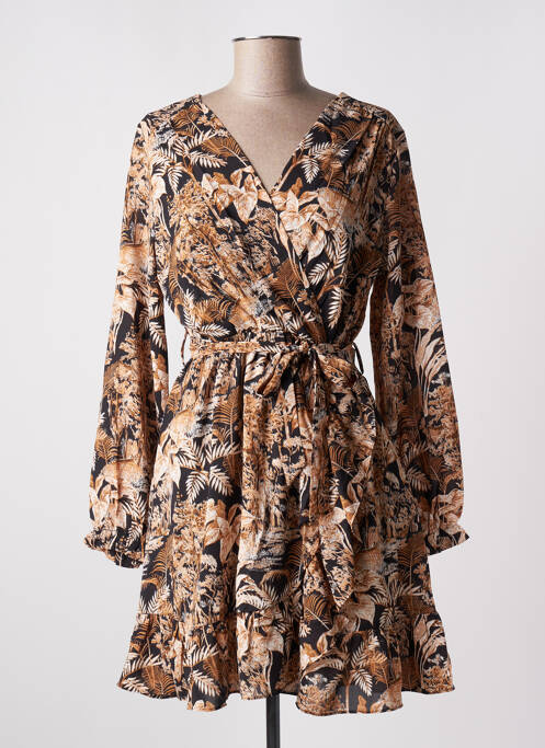 Robe courte beige SUZZY & MILLY pour femme