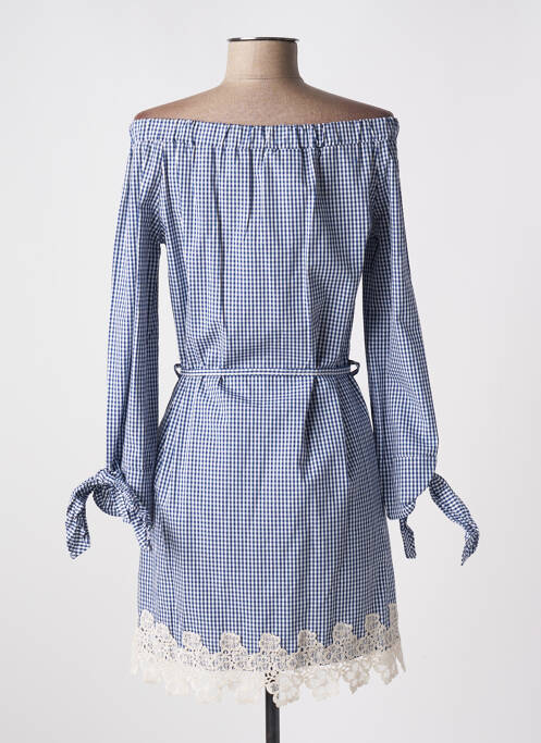 Robe courte bleu RINASCIMENTO pour femme