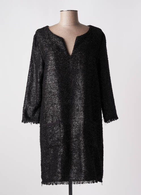 Robe courte noir SUNCOO pour femme