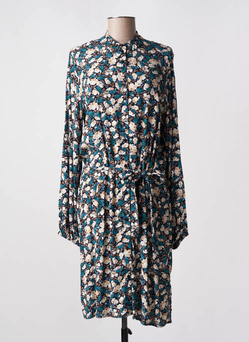 Robe mi-longue bleu VERO MODA pour femme