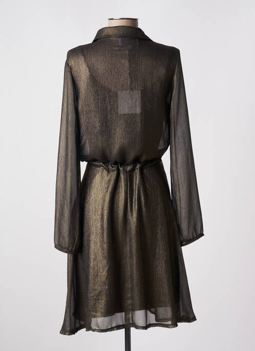 Robe mi-longue or BELLITA pour femme