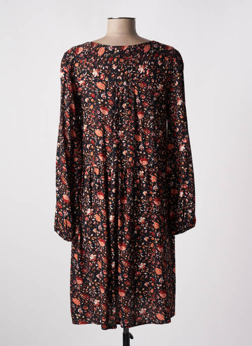 Robe mi-longue noir C'EST BEAU LA VIE pour femme