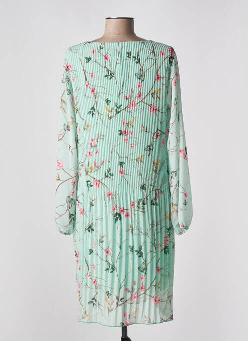 Robe mi-longue vert BELLITA pour femme