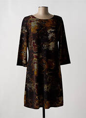 Robe mi-longue noir UN TEMPS POUR ELLE pour femme seconde vue