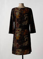 Robe mi-longue noir UN TEMPS POUR ELLE pour femme seconde vue