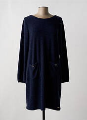 Robe pull bleu MALOKA pour femme seconde vue