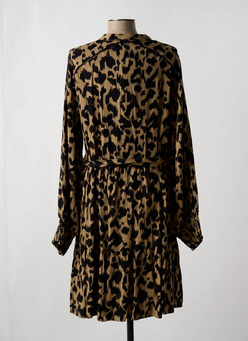 Robe mi-longue marron GARCIA pour femme