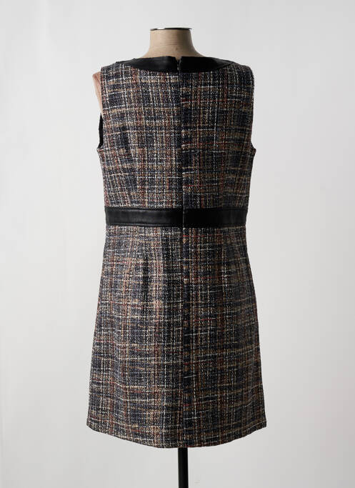 Robe mi-longue noir A BELLE pour femme