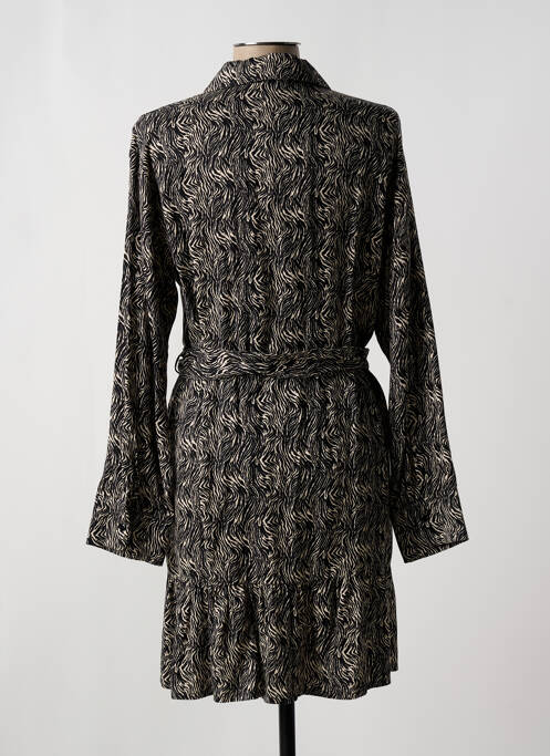 Robe mi-longue noir AN' GE pour femme