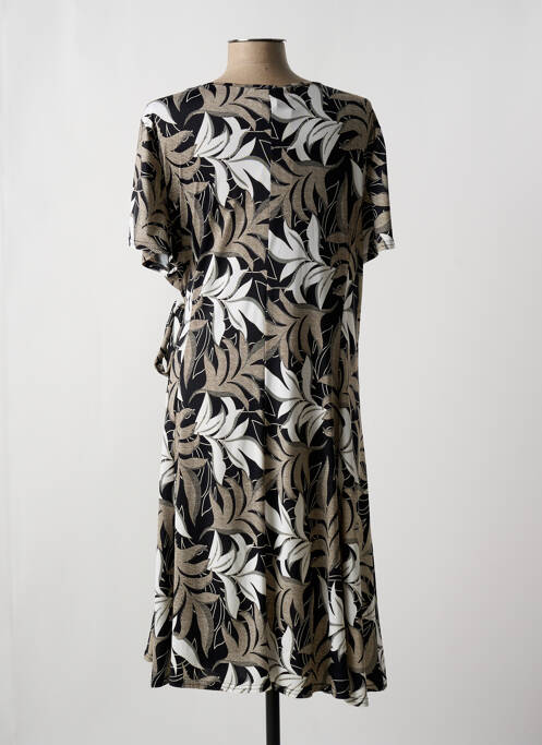 Robe mi-longue noir DIANE LAURY pour femme