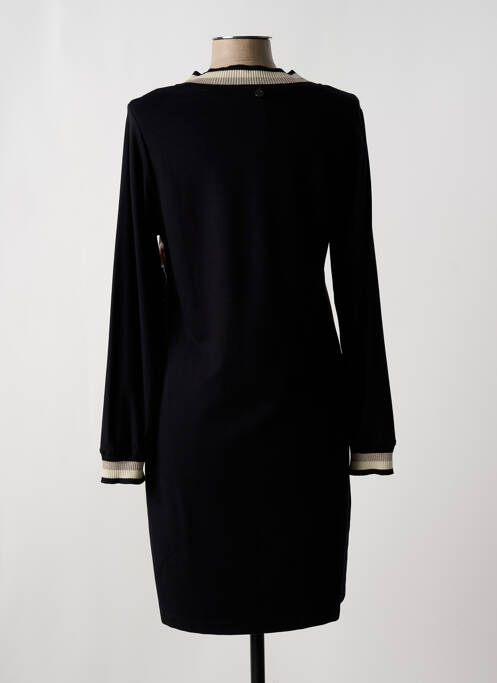 Robe mi-longue noir MALOKA femme